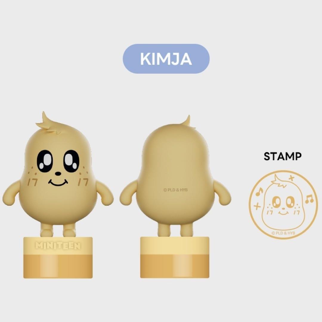 MINITEEN フィギュアスタンプ キムジャ ミンギュ ミニティーン - メルカリ