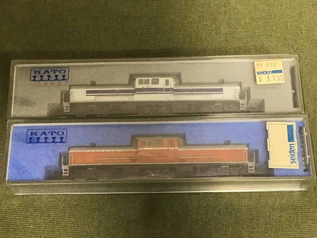 確認用 KATO DD51/7002-2 Nゲージ 機関車/ユーロライナー2両