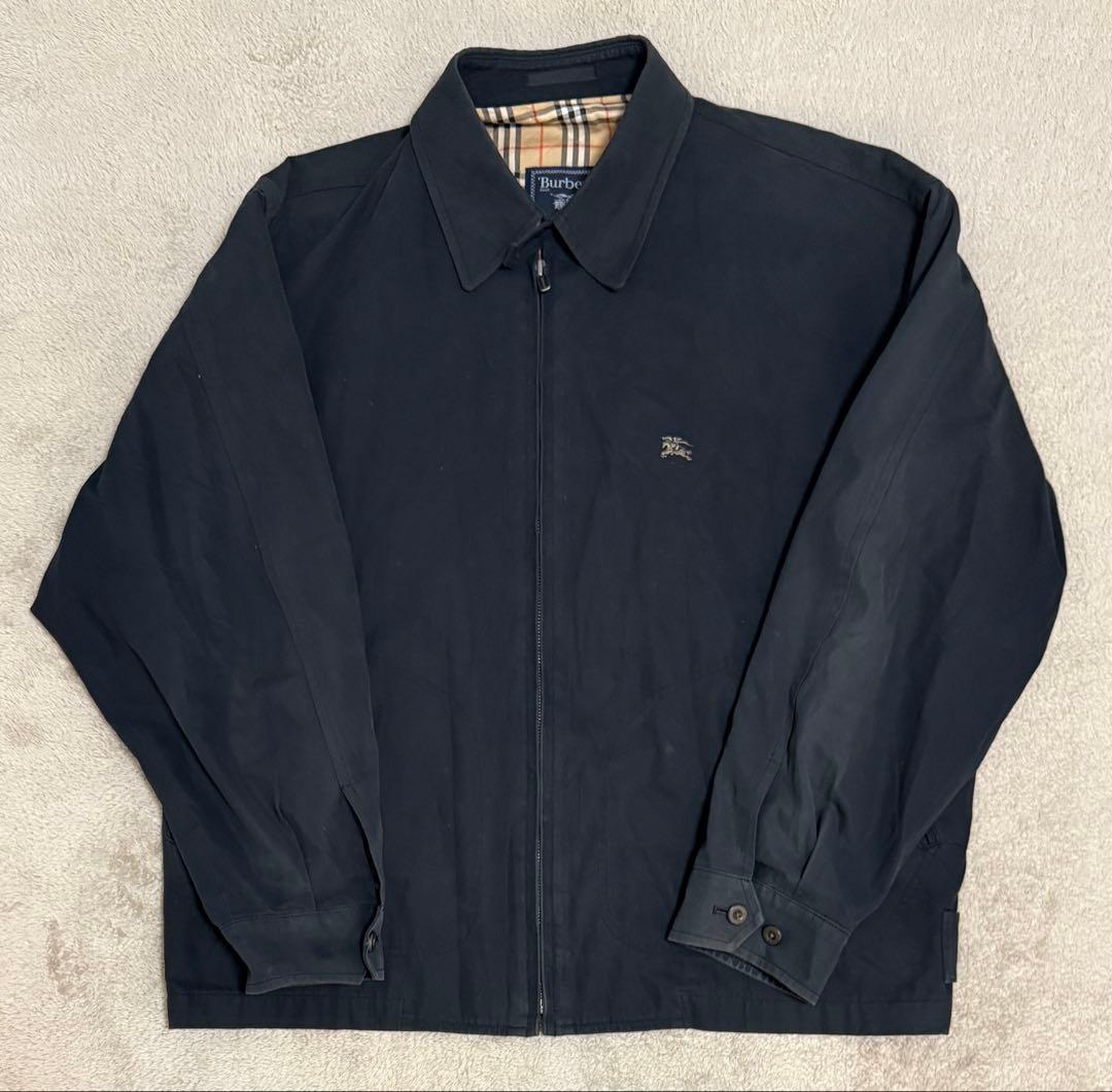 Burberrys バーバリー スイングトップ ノバチェック 黒 LY 三陽商会 Burberrys バーバリー スイングトップ ノバチェック 黒 LY 三陽商会