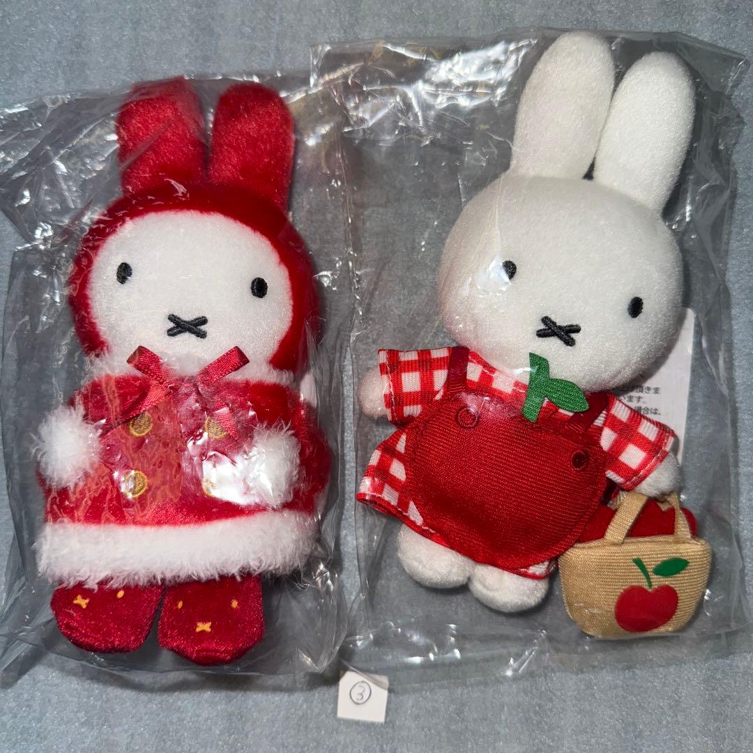 ミッフィーzakkaフェスタ 2026 限定マスコット 2体セット冬のひりんご