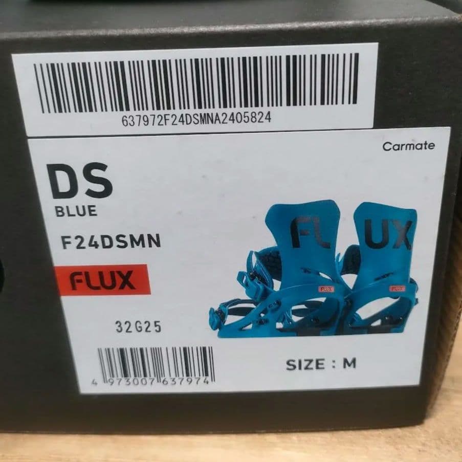 新品23-24FLUXフラックス DS Mサイズ25.0〜27.5cm BLUE