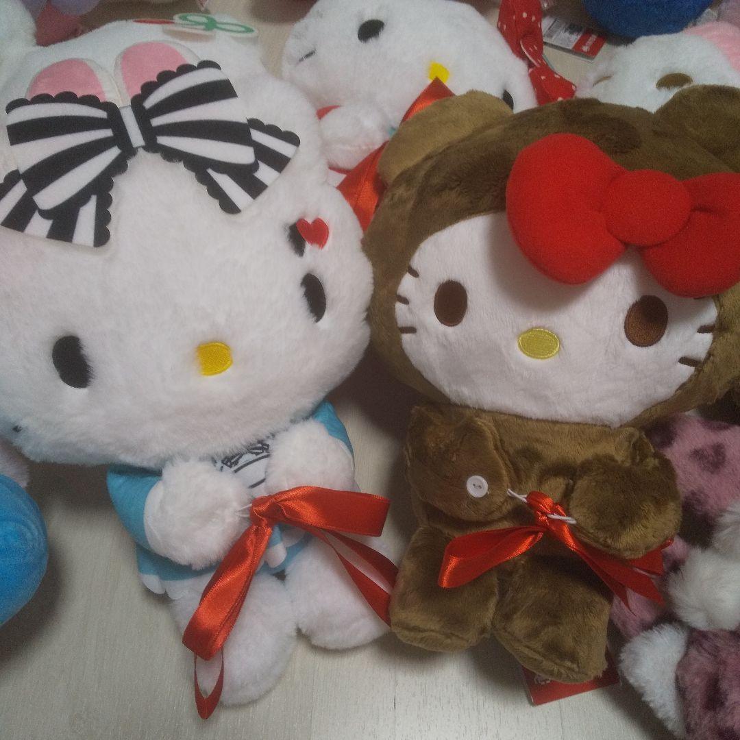 ハローキティ ぬいぐるみ ドール サンリオ キティ まとめ売り 日焼け