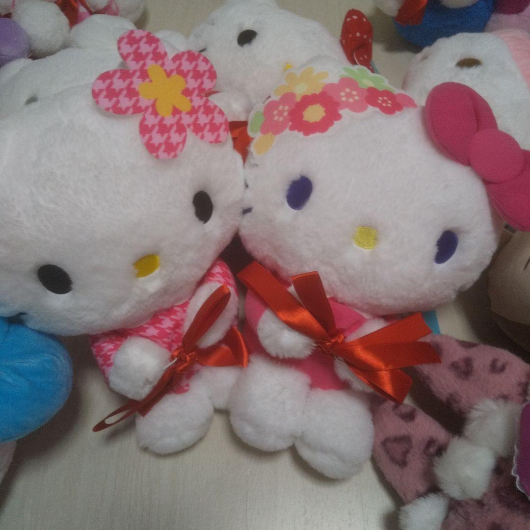 ハローキティ ぬいぐるみ ドール サンリオ キティ まとめ売り 日焼け