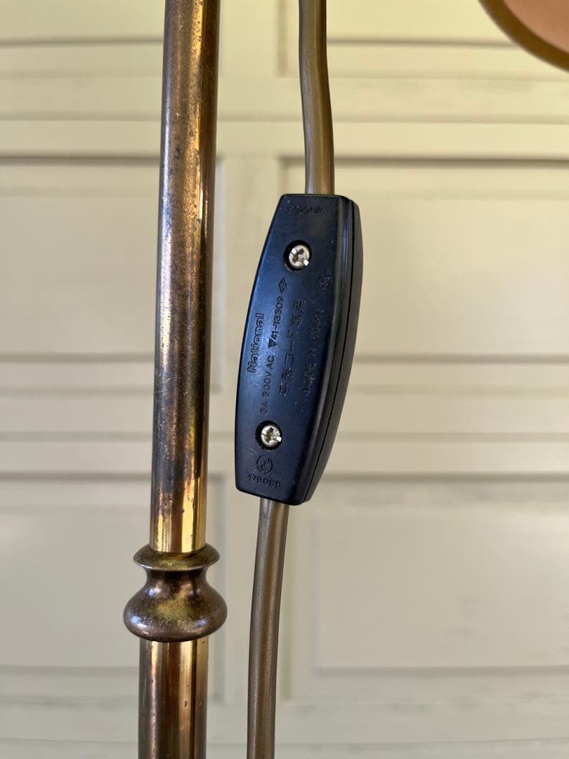 ぱせり様専用 真鍮フロアライトクラシック 狩猟画 ランプシェード