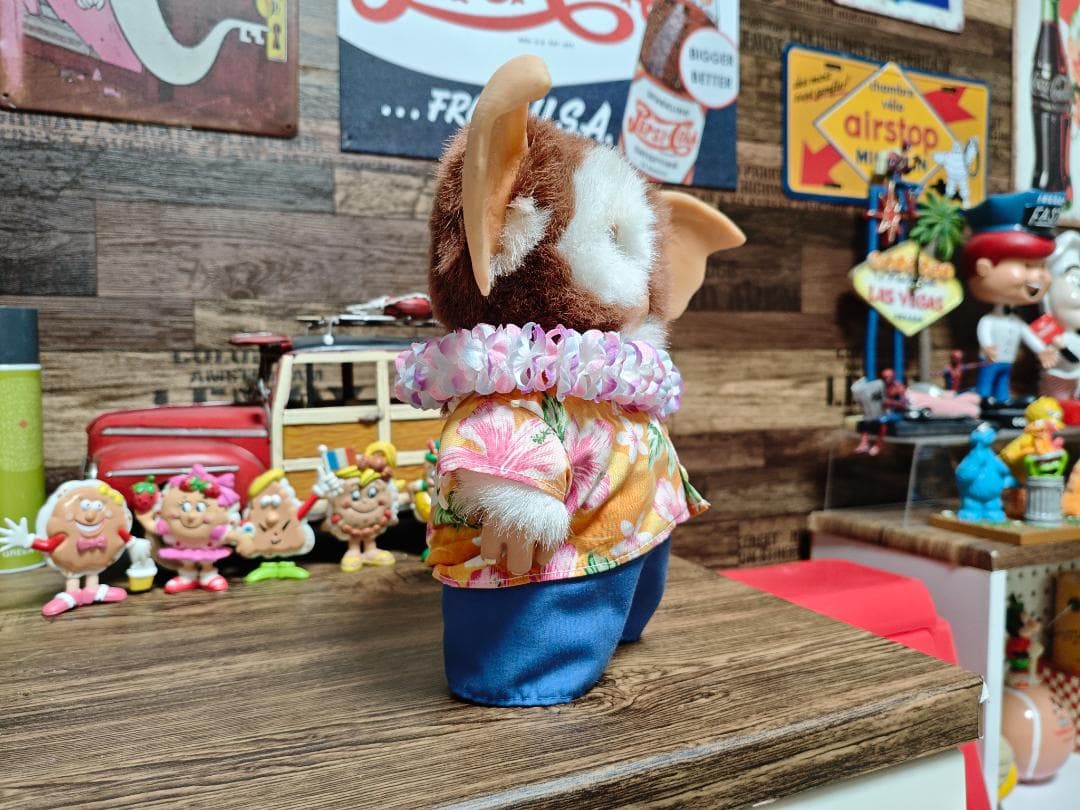 【希少/ヴィンテージ】1997年製 グレムリン ギズモ ぬいぐるみ アロハシャツ