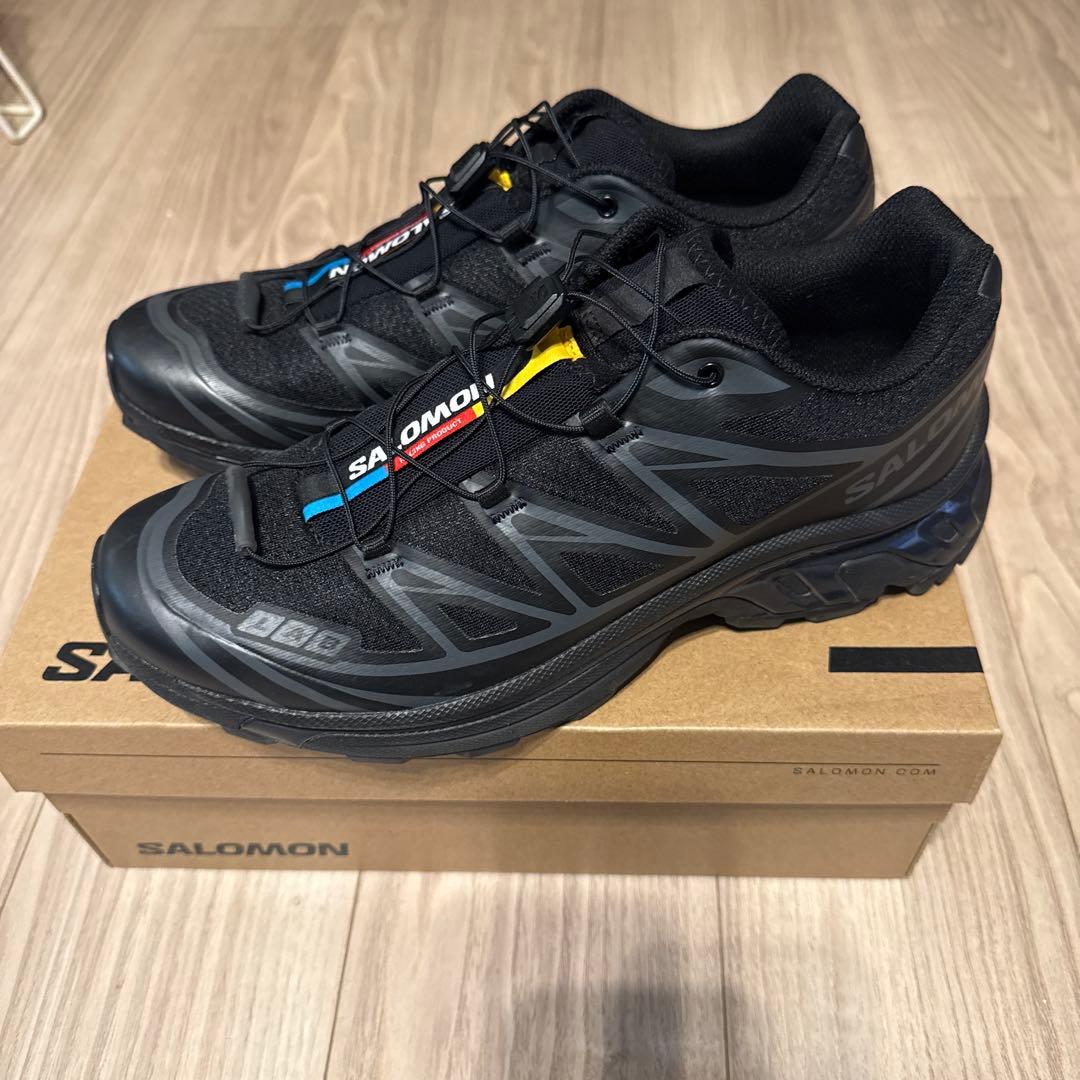 SALOMON S/LAB XT 6 ブラック　27.5㎝ Salomon XT-6 Trainers Black Black Phantom - Men's Trainers