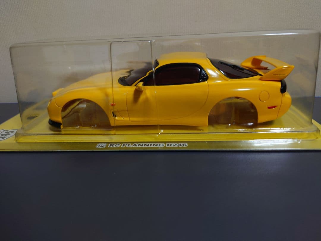 ま*ん様 京商ミニッツボディ マツダRX-7 FD3S イエロー R246-11 - メルカリ
