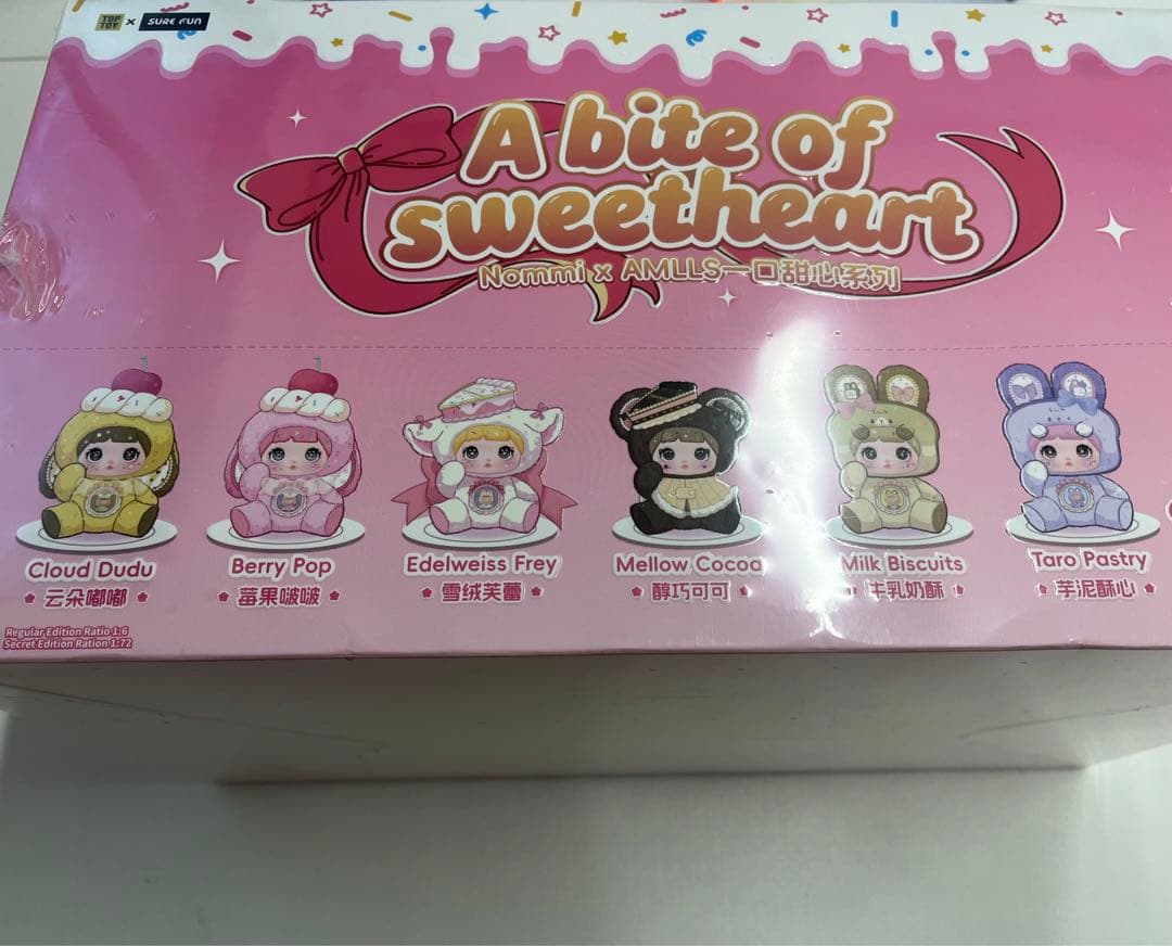 TOP TOY Nommi 一口甜心 スイートハートアソートボックス　6個入り