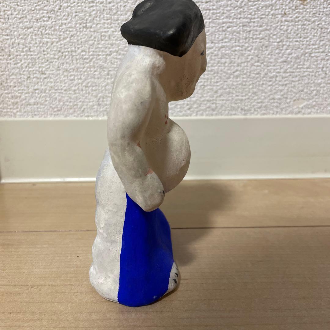 大和出雲人形 土人形 力士 お相撲さん 相撲取り 民芸 郷土 郷土玩具