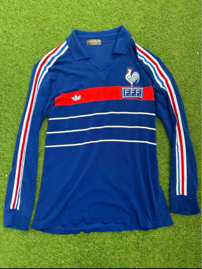 FFF フランス代表 １９８4（A）メキシコW杯モデル FFF フランス代表 1984（A）メキシコW杯モデル - メルカリ