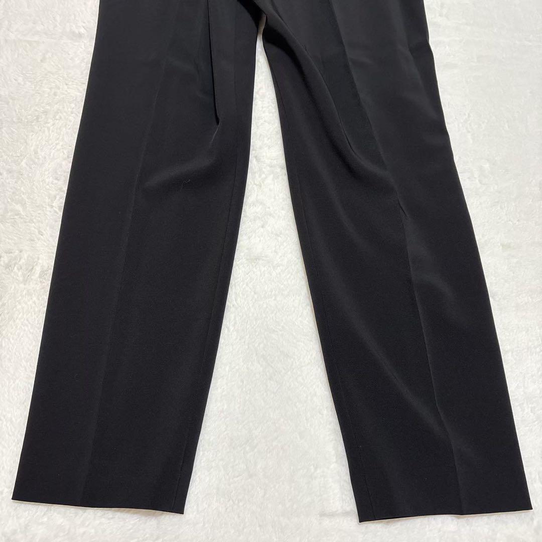 《タグ付き》ノーカラーパンツスーツセットアップ PLST グリーンレーベル L