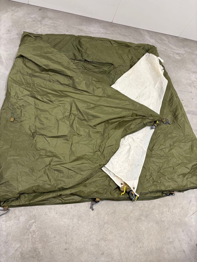 未使用級 コールマン ツーリングドームlx オリーブ グランドシート