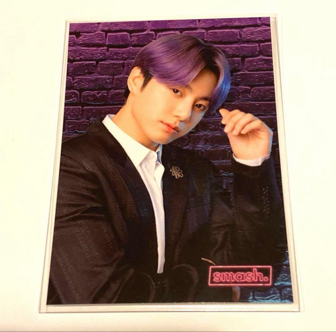 非売品 希少 BTS ジョングク グク smash city トレカ ステッカー