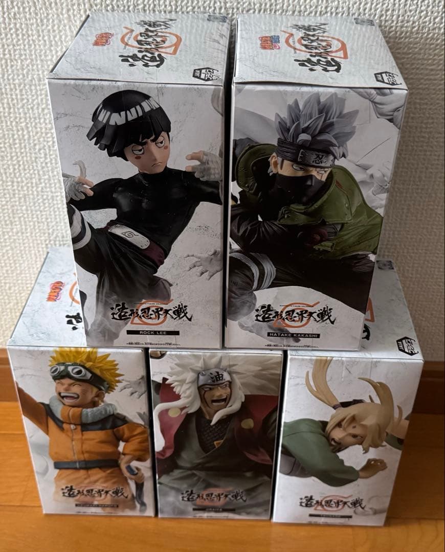【 NARUTO 】 ナルト　造形忍界大戦　コンプセット