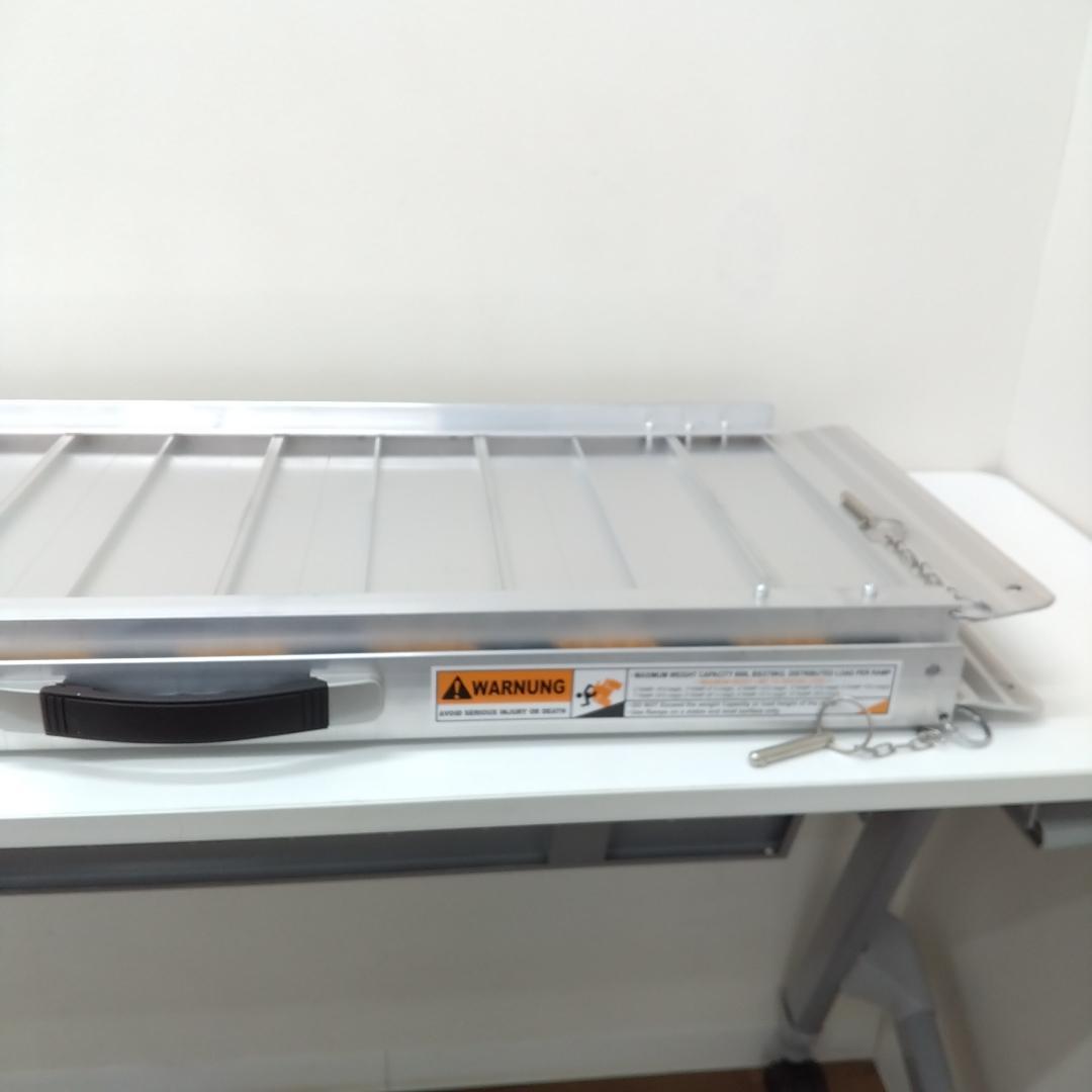 都《BUTYQ》折りたたみ式　アルミスロープ　長さ91cm、幅72cm