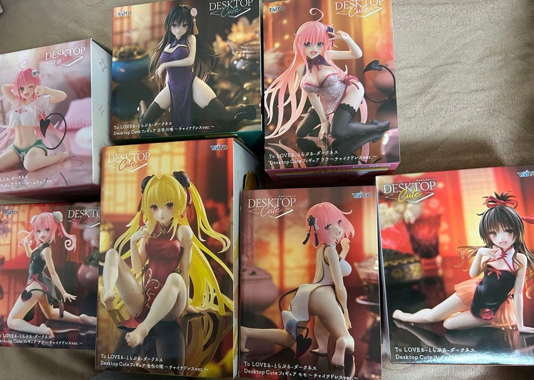 To LOVEる -とらぶる- デスクトップフィギュア 7体セット