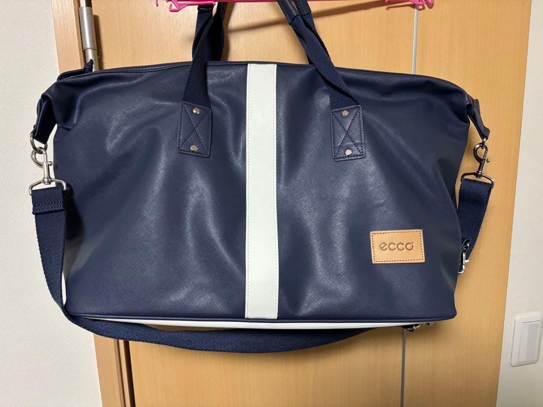 ecco ダッフルバッグ ネイビー WEEKENDER LARGE DUFFEL（ウィークエンダーラージダッフル）BLACK (黒