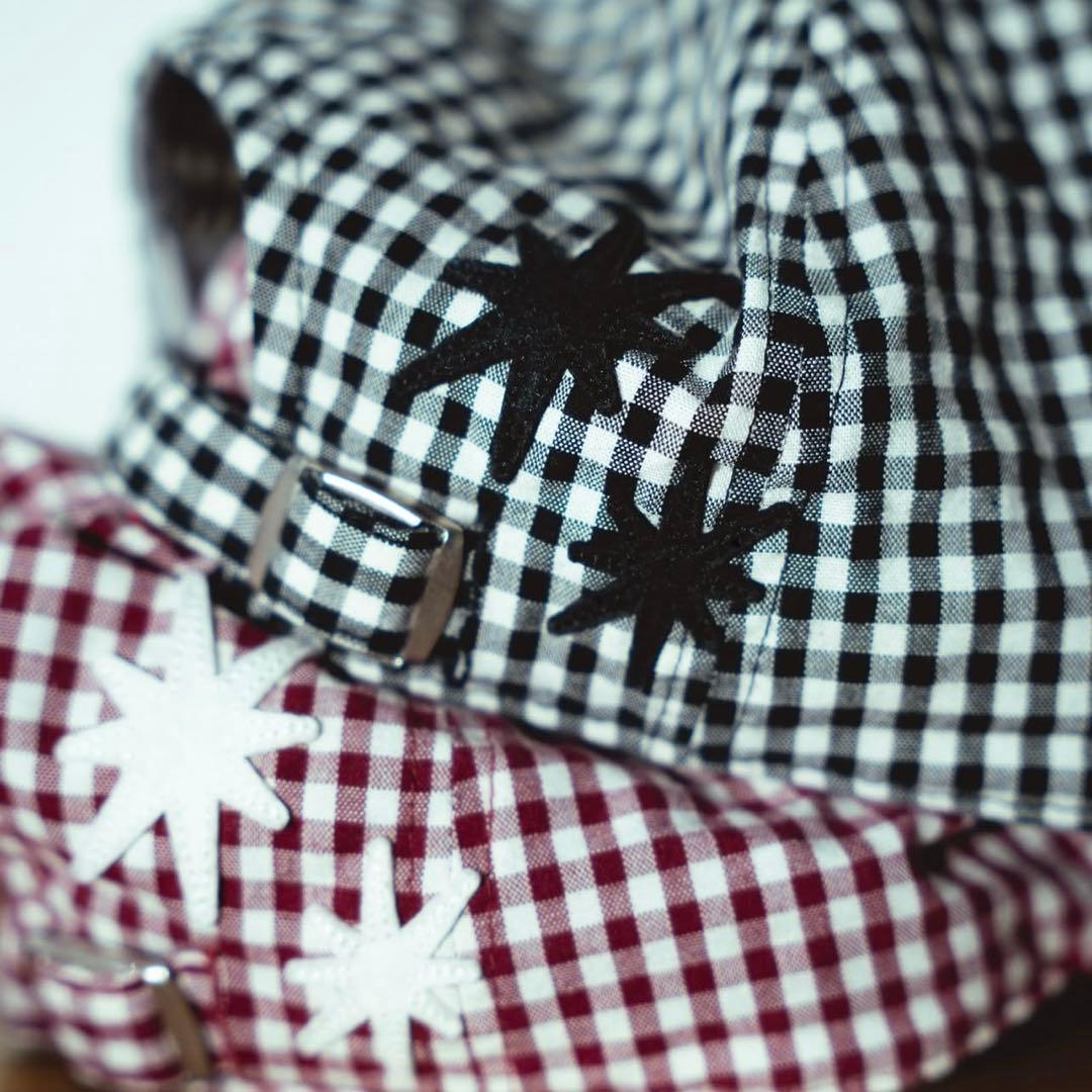 SUNLOVE Staccato Cap Black Gingham キャップ