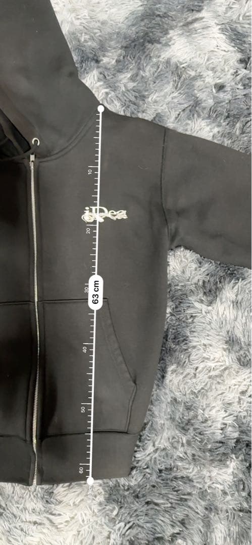 IDEASWAM ジップパーカー パーカー Sサイズ - メルカリ