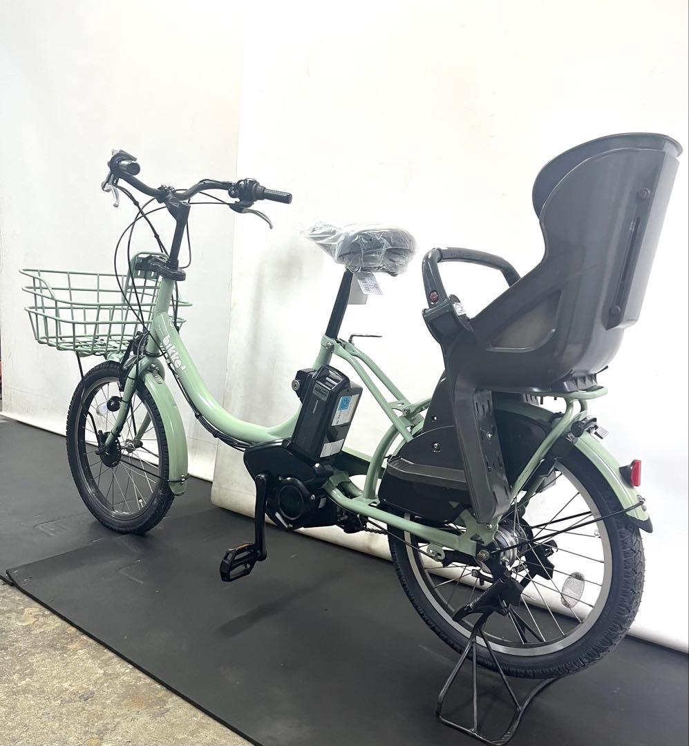 1年保証 ブリヂストン ビッケ 20インチ 子供乗せ 電動アシスト自転車