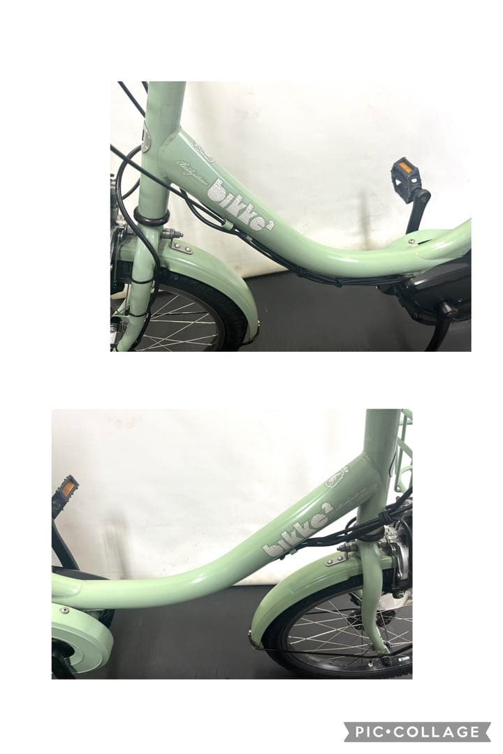 1年保証 ブリヂストン ビッケ 20インチ 子供乗せ 電動アシスト自転車