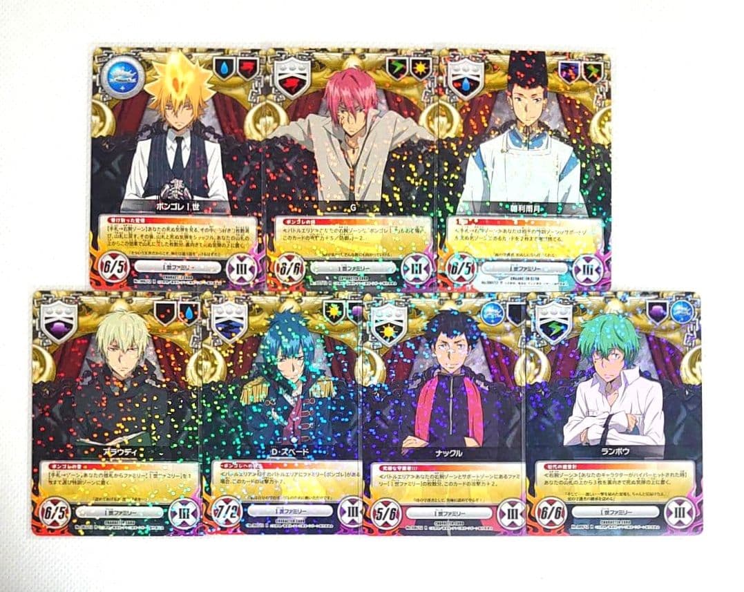 家庭教師ヒットマンREBORN！CCG R カード 初代ファミリー セット