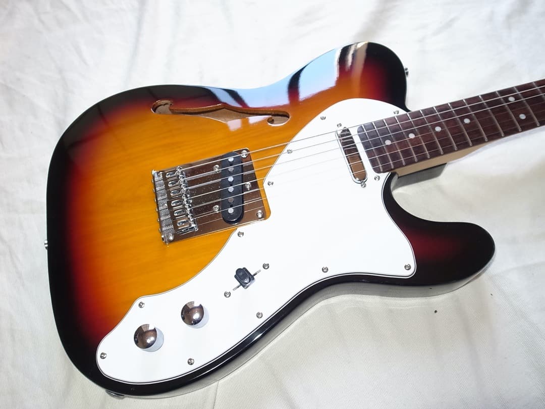 レア　テレキャスター　シンライン　コンポ　SQUIER, SX 良品