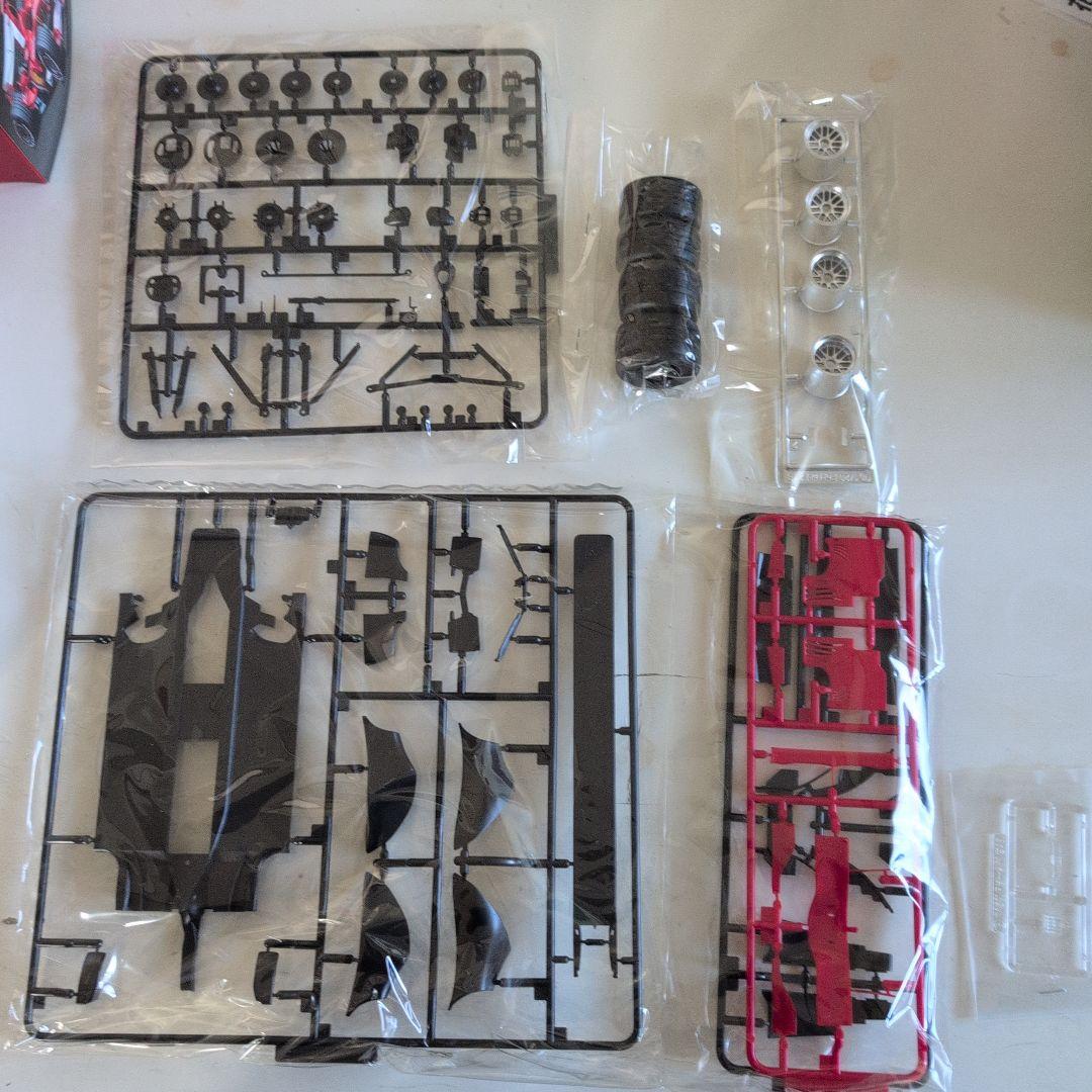 フジミ 1/20フェラーリ248F1 別売りエッチングパーツ、デカール付