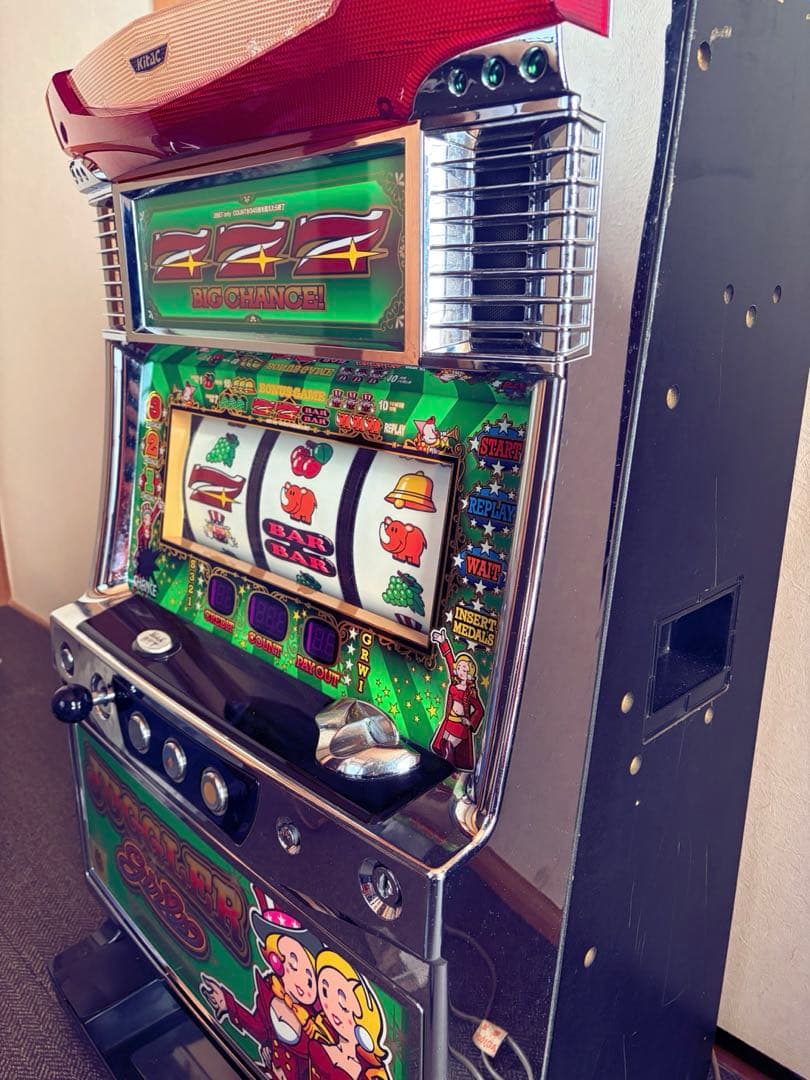 【データカウンター付き】ジャグラーガールズ 5号機 実機 中古 不要機