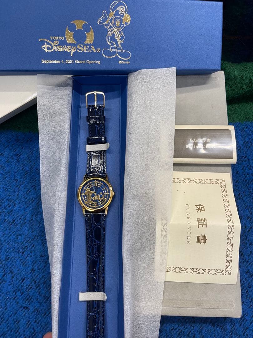 東京ディズニーシー 2001年グランドオープン記念 腕時計 未使用品