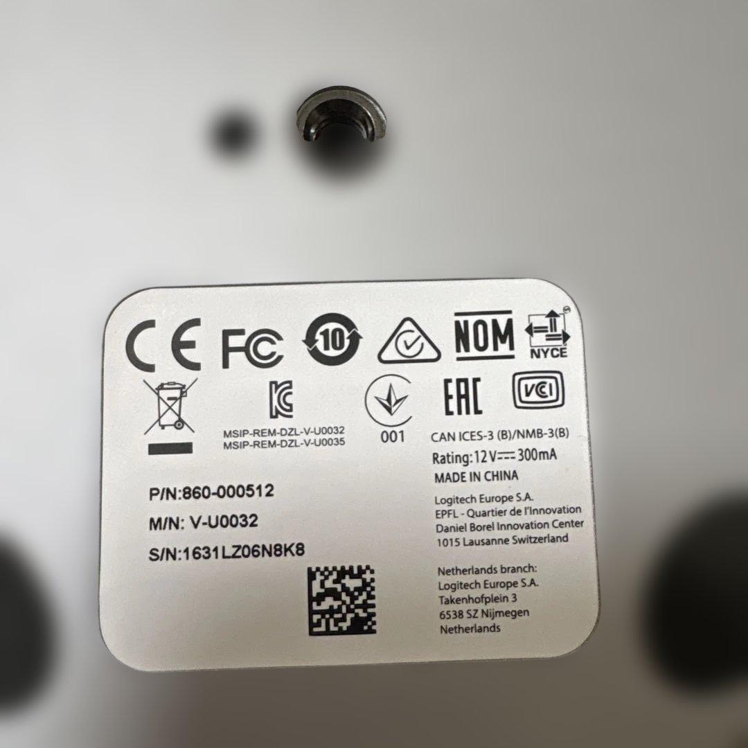 Logitech Group V-U0036 web会議 webカメラ