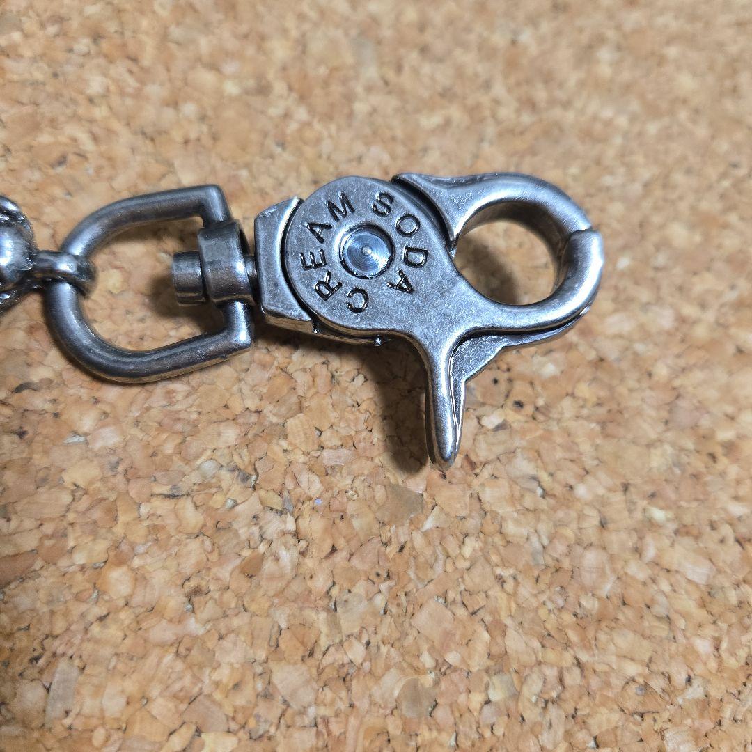 クリームソーダ　チェーンキーホルダー　超美品　展示のみ