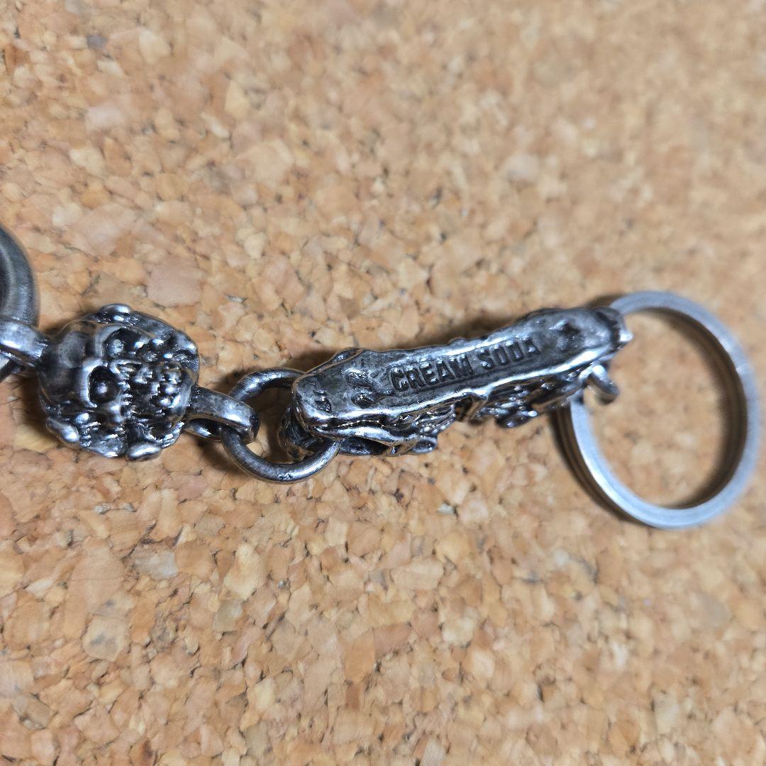 クリームソーダ　チェーンキーホルダー　超美品　展示のみ