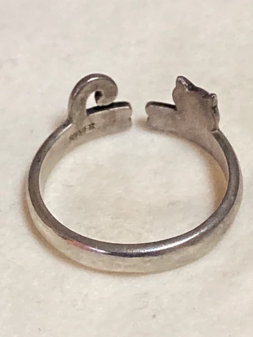 激レア！　椎名林檎　猫　シルバーリング