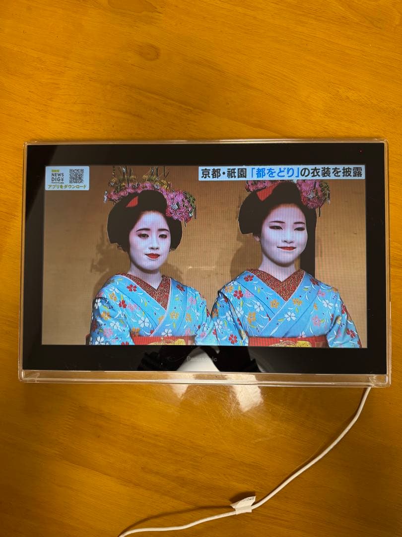 動作確認済 スタンド不良 Panasonic ポータブルテレビUN-JD15T3 - メルカリ