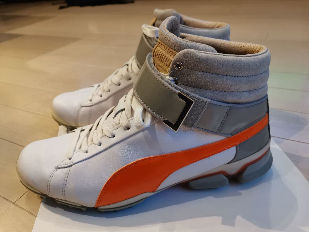 【1回のみ着用 26.5cm】PUMA ゴルフシューズ ハイカット イグナイト