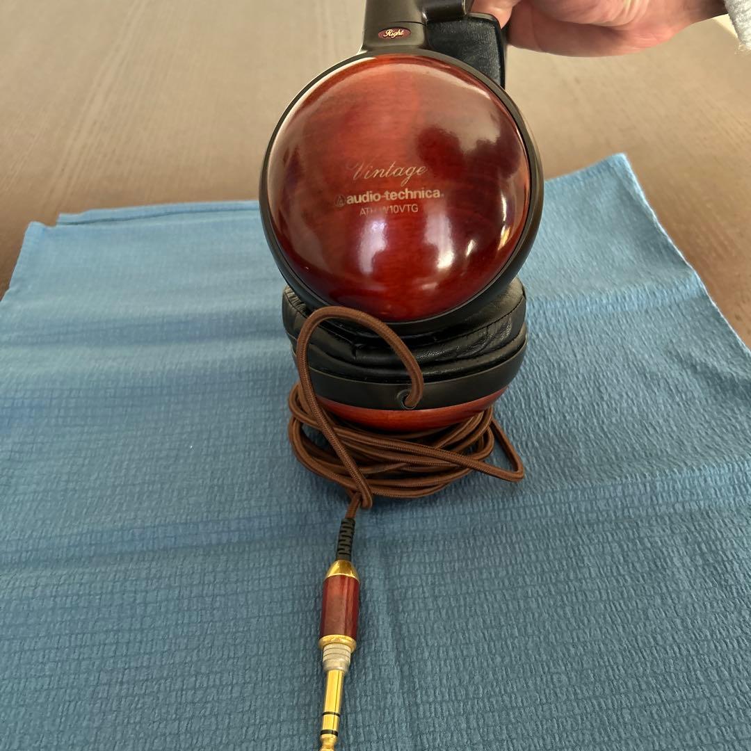 最終値下げaudio-technicaATH-w10VTG飛騨高山高級ヘッドホン - メルカリ