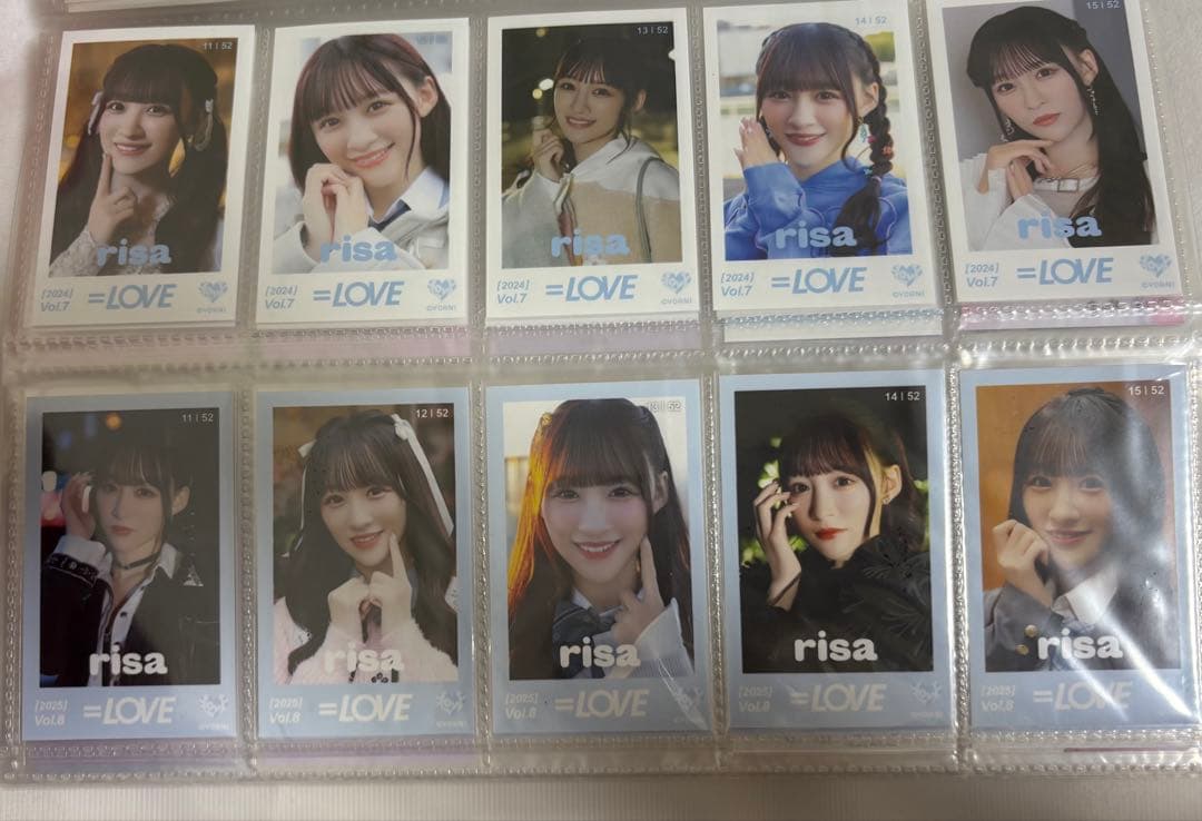 =LOVE 音嶋莉沙 ミニフォト IDフォト トレカ まとめ売り イコラブ