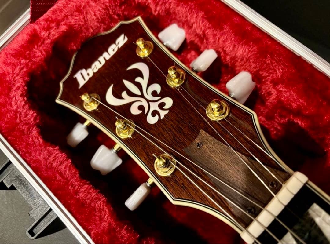 祝) (正月価格)イバニーズ セミアコ AS113 ビグズビートレモロ - メルカリ