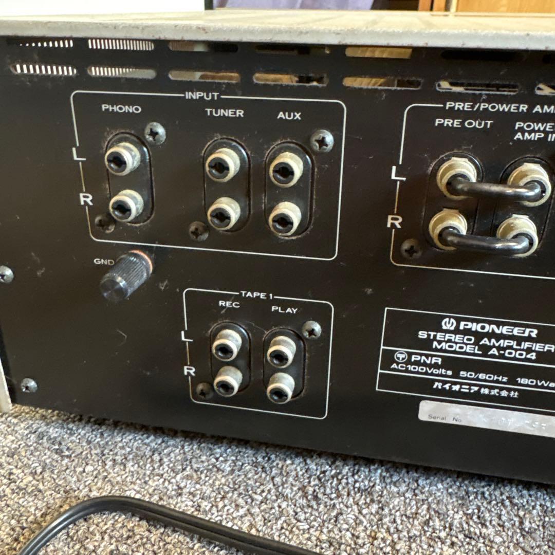 パイオニア アンプ Pioneer A-004 - アンプ最新