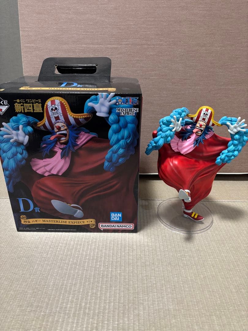 一番くじ　MASTERLISE 新四皇　シャンクス & ティーチ&バギー&ルフィ