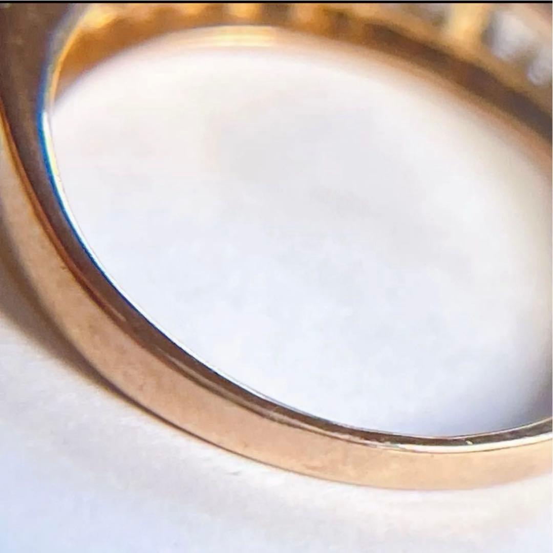 【4234】 K18PG 天然ダイヤモンド 1.00ct 11.5〜12号 鑑別