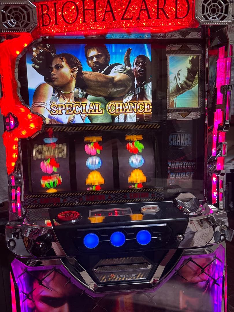 名機！バイオハザード５ エンターライズ ５号機 不要機付