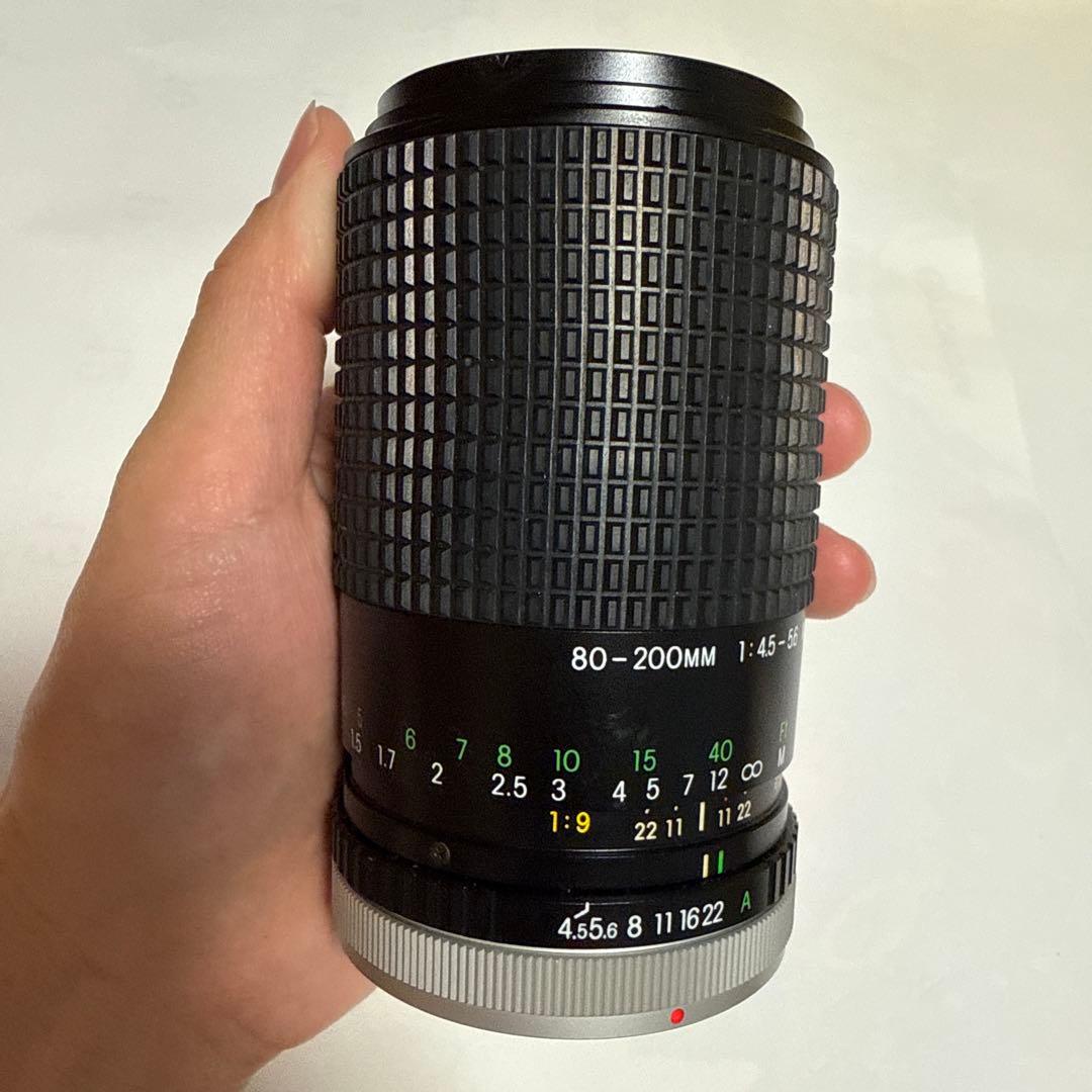 COSINA 80-200mm f/4.5-5.6 マクロズームレンズ