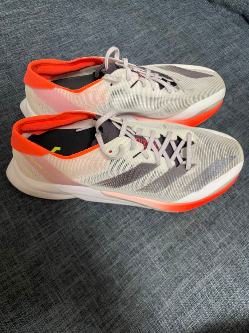 ADIZERO JAPAN8 ホワイト/レッド 25.0cm