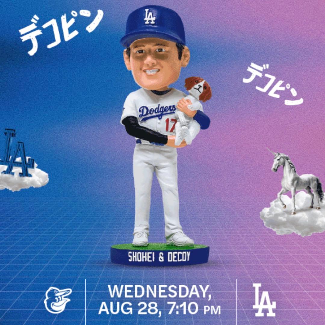 最終値下げ！】8/28 大谷翔平 デコピン ボブルヘッド ボブルヘッド