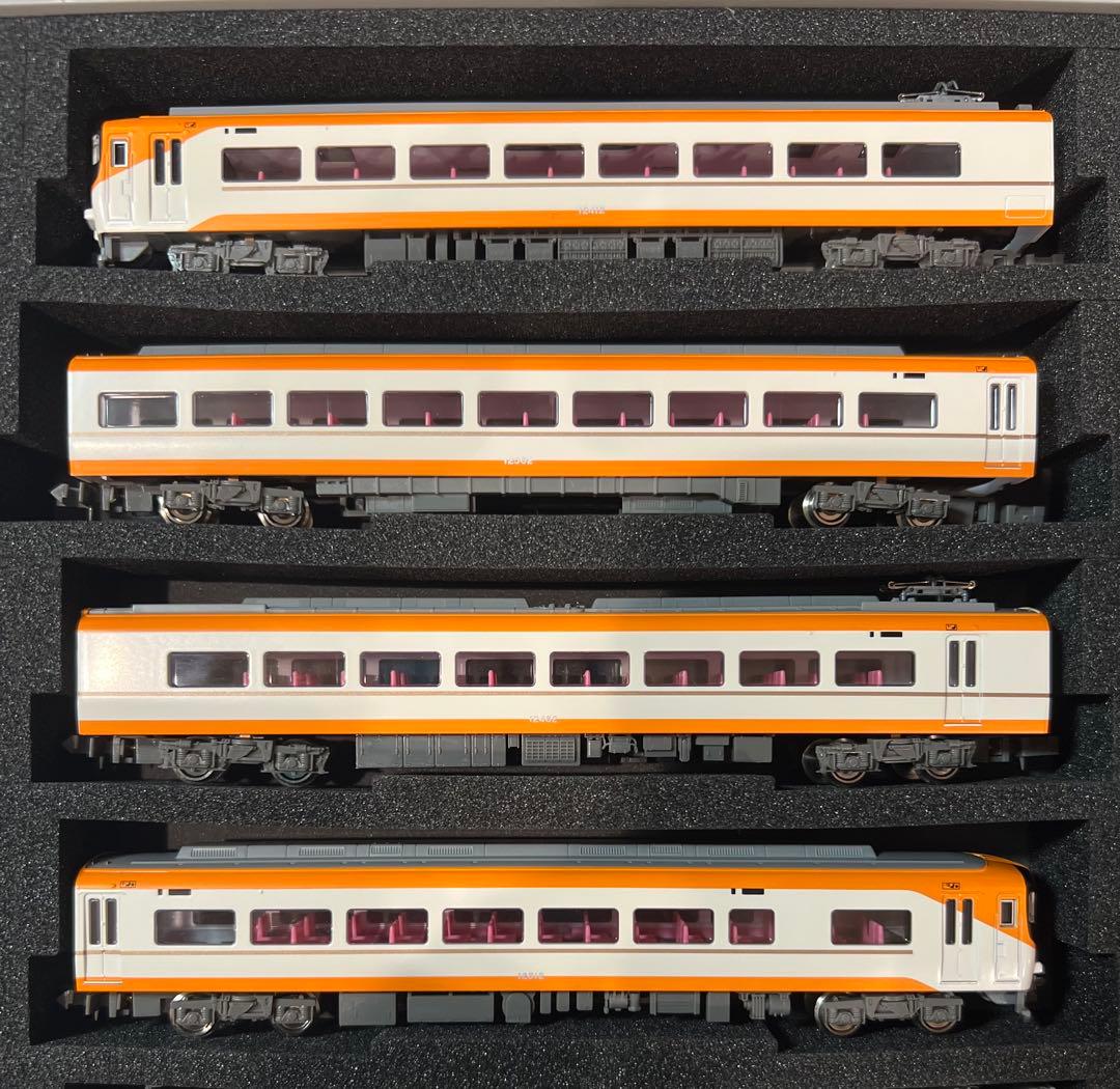 近鉄12410系　増結４両　鉄道模型 近鉄 12410系 (12414編成・新塗装・貫通路開扉パーツ付き) 増結4両編成