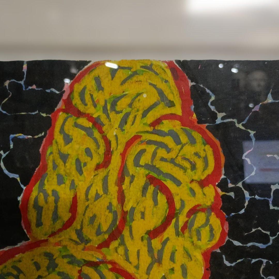 5680）小島顕一 直筆 水彩画？ タイトル不明 絵画