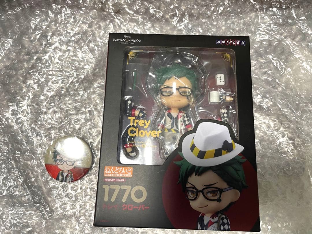 特典付 ツイステ トレイ クローバー ねんどろいど 1770 ねんどろ 未