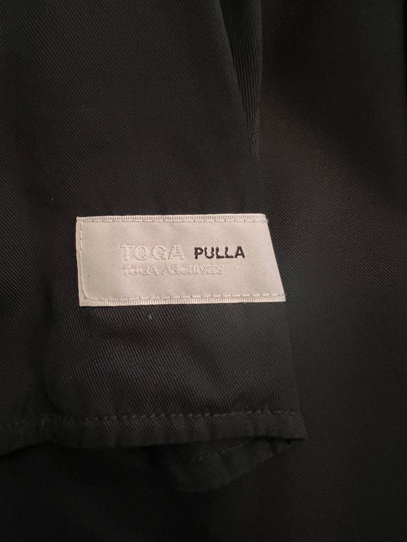 TOGA PULLA トーガプルラ バックルベルト付きスカート ブラック - メルカリ